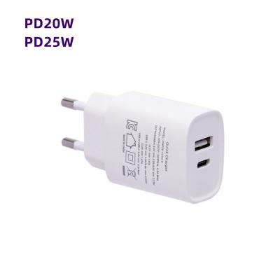 China Mobile Phone Eu KR Plug Us PPS Usb Type C Adapter Phone 25w PD Fast Charging Travel Charger For Samsung Galaxy S21 S22 25w PD Fast Charging for sale