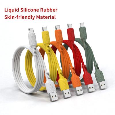 China OEM/ODM Camera OEM/ODM Factory Soft Silicone Cable Factory 1m Liquid Silicone USB Data Cable 2m for sale