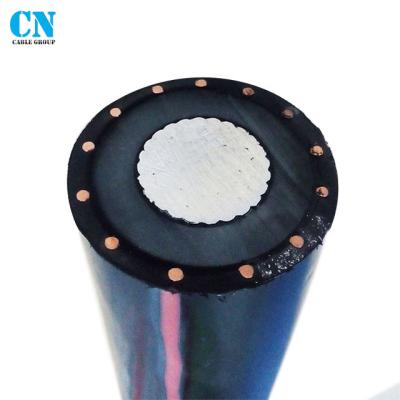 China Underground Aluminum Conductor 15kV (100%) Cable XLP Insulation 1 Core MV Power Cables for sale