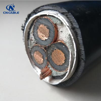 China 3 Core 10kv Underground Copper Conductor 95mm XLPE Cable Price for sale