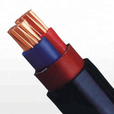 China Underground 2 Core Circular Strand Conductor LV Power Cable With BS Standard Size List for sale