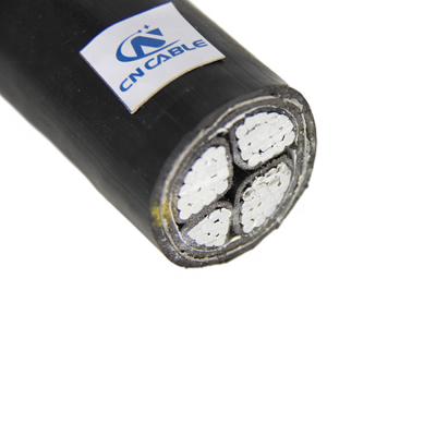 China XLPE Cable Al Conductor 4 Underground 185 Mm LDPE Outer Sheath Square Power Cables for sale