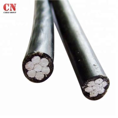 China Overhead 0.6/1KV 16mm Insulated Overhead 2 Core Bundle Overhead Cable for sale