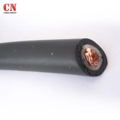 China Industrial Oil Proof EPDM Copper Jacket Rubber Welding Cable 2/0 for sale