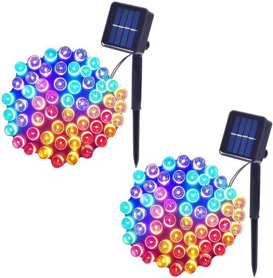 China String Light 100LED Multicolor Solar Powered Waterproof Lights, Outdoor/Indoo Fairy Lights, Holiday Christmas String Decoration for sale