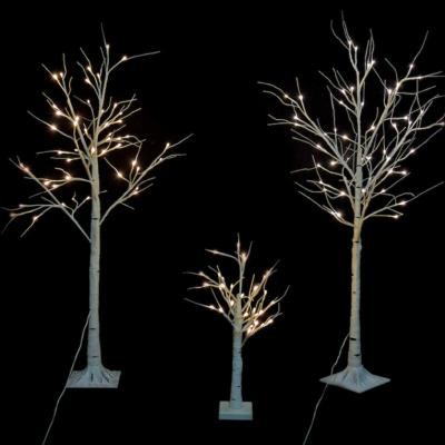 China Home Decoration/Holiday Decoration Hotsale Tree Light 48L 4ft Led Birch Tree Light For Christmas Decoration for sale