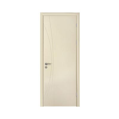 China 2020 soundproof new hot line solid wood door solid wood interior simple design decoration bedroom door household for sale