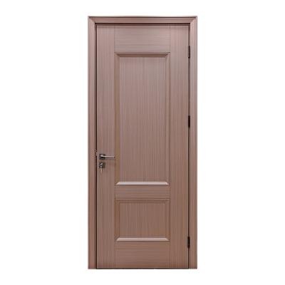 China Wholesale Modern PVC Plywood MDF Door Kitchen Design Door HDF Interior Sound Insulation Panel Wooden Door for sale