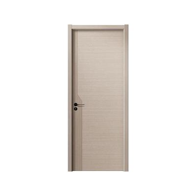 China Latest modern style soundproof and waterproof interior carbon room home doors crystal wood door design for sale