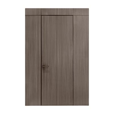 China 2021 New Modern Sound Insulation Aluminum Wooden Door, Interior Door, Bedroom Door for sale