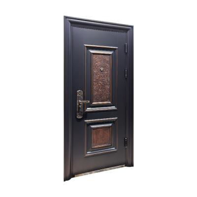 China Exterior High Security Factory Security Double-Layer Steel Door With Security Steel Doors for sale