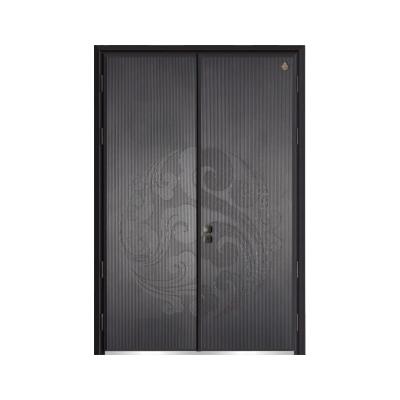 China High Security High Quality Zinc Alloy Security Door Double Opening Security Door for sale