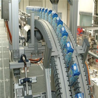 China Heat Resistant Vertical Clamping Conveyors Bottle Lifting Up Handle Conveyor Lifter Cans Gripping Conveyor for sale