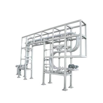 Chine Heat Resistant Vertical Clamping Conveyors Bottle Lifting Up Handle Conveyor Lifter Cans Gripping Conveyor à vendre