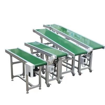 Китай Transport Factory Customization PVC Green Belt Conveyor System Design Food Grade Flat Belt Conveyor with Certificate of Origin продается