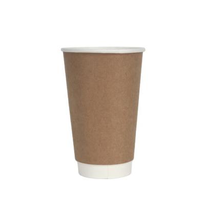 Κίνα UYIPAK China Manufacture Custom Printed Paper Cups 8oz 10oz 12oz 16oz Kraft Paper Cups Coffee Cups Disposable With Lids προς πώληση