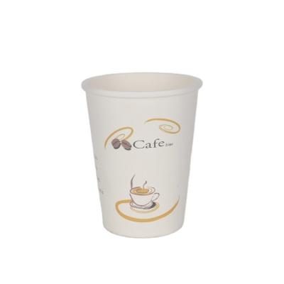 Cina Recyclable Coffee Paper Cup Eco-Friendly Single Wall Embossing Printing Handling in vendita