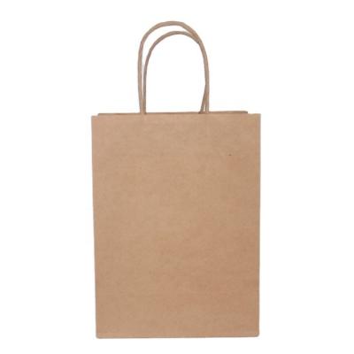 China Two-Cups Kraft Paper Bag Takeaway Recyclable Patch Handle 10kg Capacity for sale