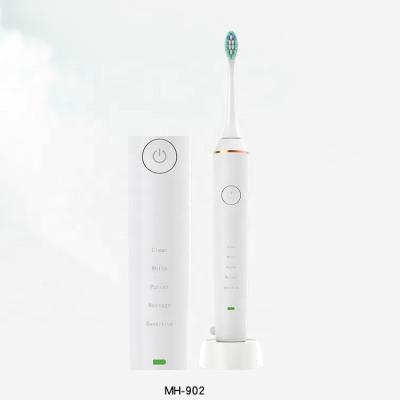 China Dupont Intelligence Soft Nylon Sonic Electric Toothbrush Customized Timing For Adult Spinning Electric Toothbrush for sale