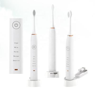 China Dupont New Soft Nylon Smart Sonic Electric Toothbrush 2022 Rechargeable Electric Toothbrush Manufacturer OEM Toothbrush for sale