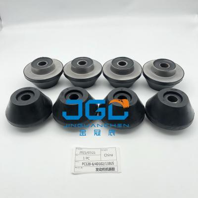 중국 Excavator Engine Rubber Mountings For Komatsu PC200-1 PC200-2 Engine Rubber Mount 판매용