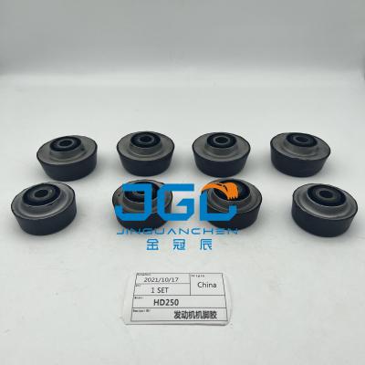 China Excavator Engine Mount Rubber Engine Mounting HD250 Rubber Cushion Construction Works Te koop