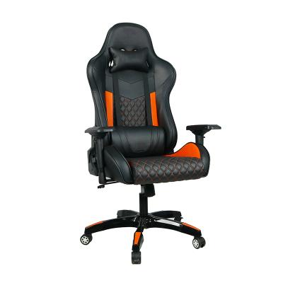 China China Supplier High Back Gaming Chair (Height)Adjustable Leather Racing Office Chair Set With Back And Neck Support for sale