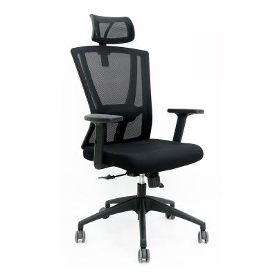 China (Size) Large Adjustable Boss Office Chair High Mesh Executive Swivel 200kg Back Office Chair for sale