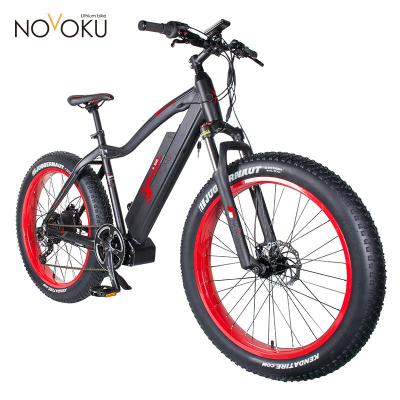 China New design aluminum alloy 26 inch fat tire mountain cheap battery electric bike for sale