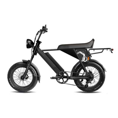 China Aluminum Alloy 20 Inch Fat Tire Bike 48V 500W Snow Beach Electric Cruiser E-Bike Electric Bike Moped for sale