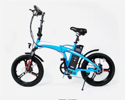 China Aluminum Alloy 20inch Folding Bicycle E-Bike With 36V Lithium Battery Dismountable Electric Bike for sale