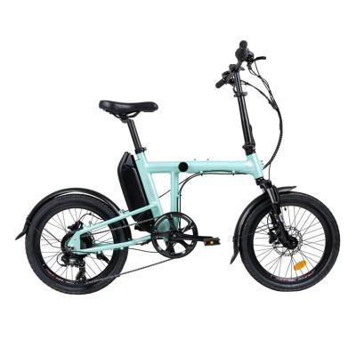 China Mini Fashion Aluminum Alloy City Electric Bike Folding ebike 350W 10.4Ah E-Bike For Adults City Bicycle for sale