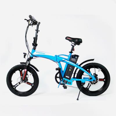 China 2021 Aluminum Alloy High Quality 20 Inch 250W Men's Ebike Beach Cruiser Electric Folding Snow Bike for sale