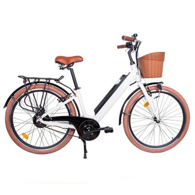 China 2021 Hot Selling Aluminum Alloy Good Service 36v 250w Alloy Frame City Ebike for sale