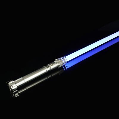 China Aluminum alloy& PC FOCSABER Light Up Swords RGB Light Saber Horn Saber Toys Dark Star With Wars HH-206 Pixel Version For Party Game for sale