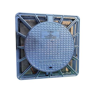 China Customer Request Ductile Iron Square Manhole Covers Road Equipments Cheap Price for sale