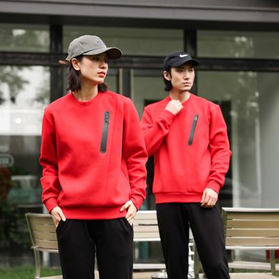 China Custom Anti-pilling Embroidered Transfer Printing Thermal Sweatshirt For Adult Women Men Long Sleeve T-shirt Fashion Sweater for sale