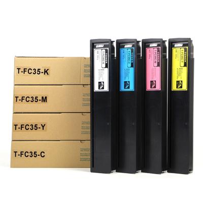 China E-Studio 2500C 3500C 3510C Factory Color Copier Toner Cartridge Wholesale Premium Quality Used Copier Compatible Toner T-FC35 for sale