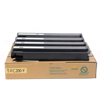 China COMPATIBLE TOSHIBA T-FC200 FC200 TFC200 Compatible Toner Cartridge For Toshiba E-Studio 2000AC 2010AC 2500AC 2510AC Copier Toner Cartridge for sale