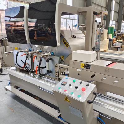 China Double Head Precision Cutting Saw Windows Processing Machinery Windows Aluminum Profile Cutting Machine for sale