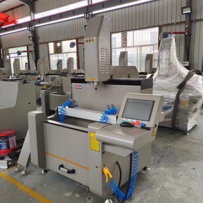 China 800mm Small Copy Router CNC Drilling Machine Aluminum PVC UPVC Window Door Machinery for sale