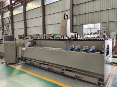 China 3000mm 3200mm Dubbele Hoofd de Machinecnc van de Asboring Ponsenmachine voor het Vensterdeur van Aluminiumpvc het Maken Te koop