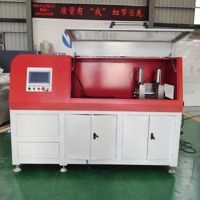 China Aluminum Profile Corner Connect Single Head Cutting Saw 5.5kw for sale