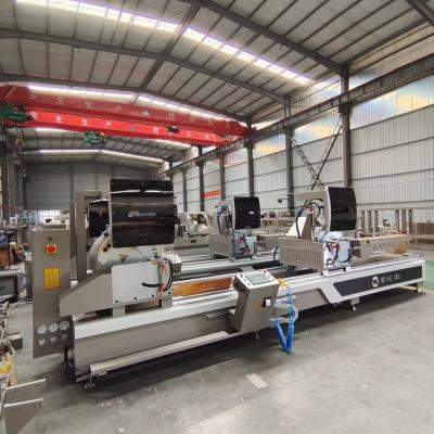 China CNC Double Head Cutting Off Sawing Machine Aluminium UPVC Cutting Machine window door cutting machine for sale