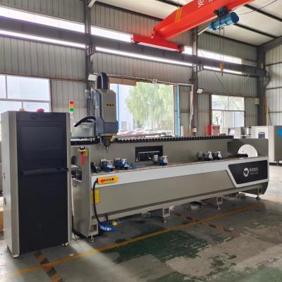 China 3 Axis Aluminum CNC Machining Center With Worktable Can Be Rotated From +90° To -90° for sale