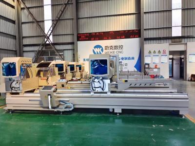 China Aluminum Window Profile Double Head Mitre Saw Cnc Cutting Machine 2.2KW for sale