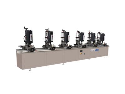 China Aluminum Window Door Machine Multi Head Aluminum Combination Drilling Machine for sale