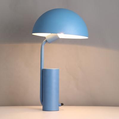 China Modern Simple Hot Funny Pink Blue Macaroon Selling Mesa de Luz Macaron Dormitory Bedroom Dormitory Study Green Modern Nordic Reading Led Desk Light for sale