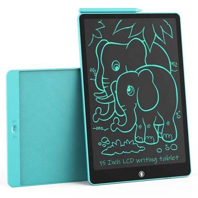 China Ultra Thin School Stationery 15 Inch LCD Writing Tablets Writing Board Notepad Digital Writing Pad Drawing Pad With Stylus for sale