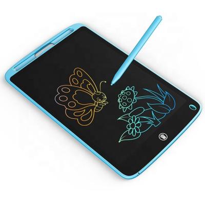 China Portable 10 Inch LCD Digital Drawing Electronic Tablet Colorful Cartoon Writing Tablet Pad Message Graphics Pad For Kids for sale